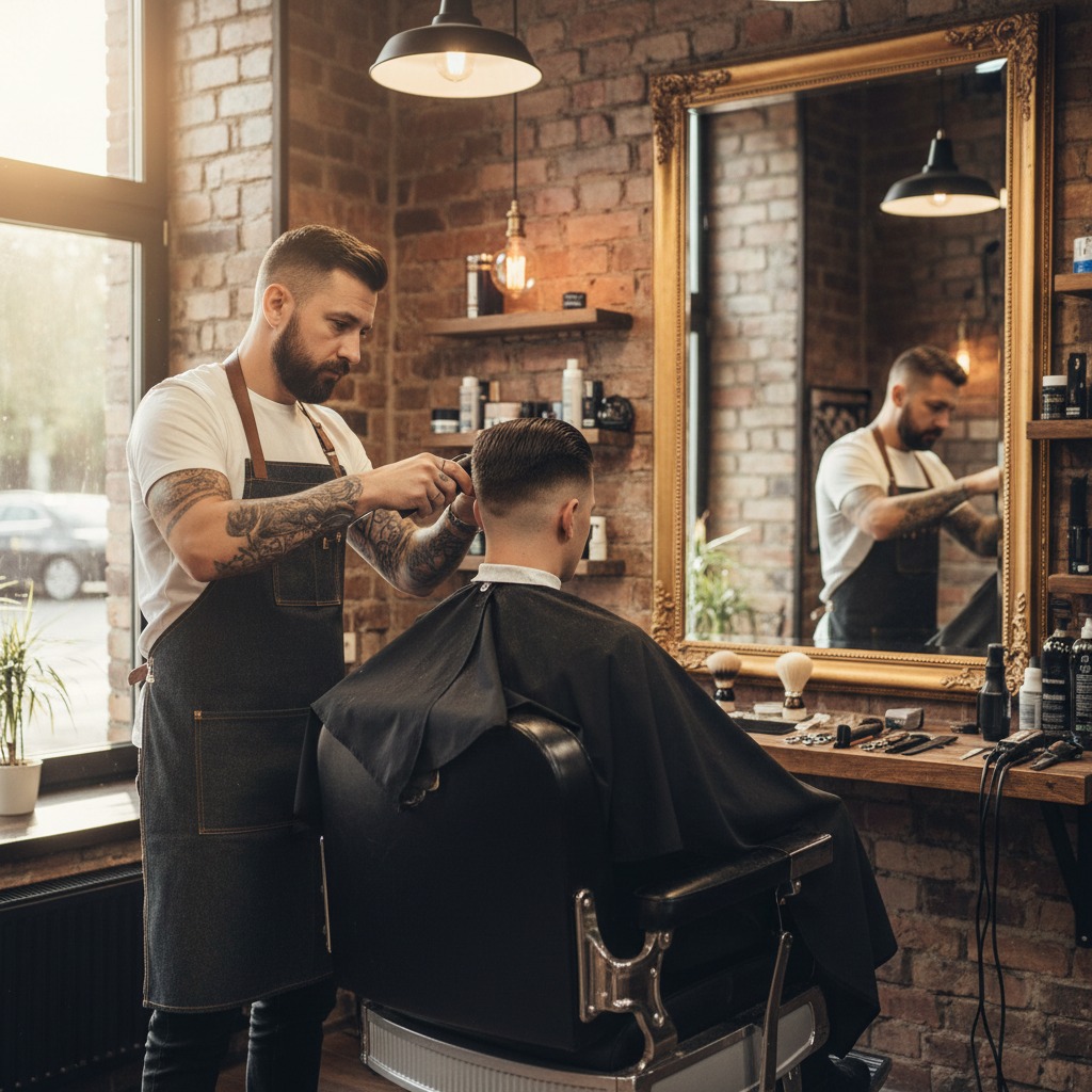 barber man